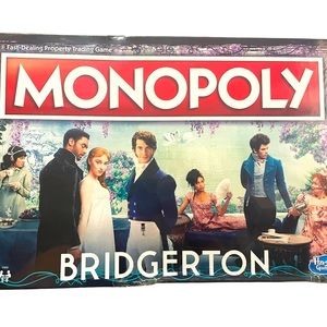 Monopoly Bridgerton Edition Board Game 17+ Hasbro Netflix New Sealed